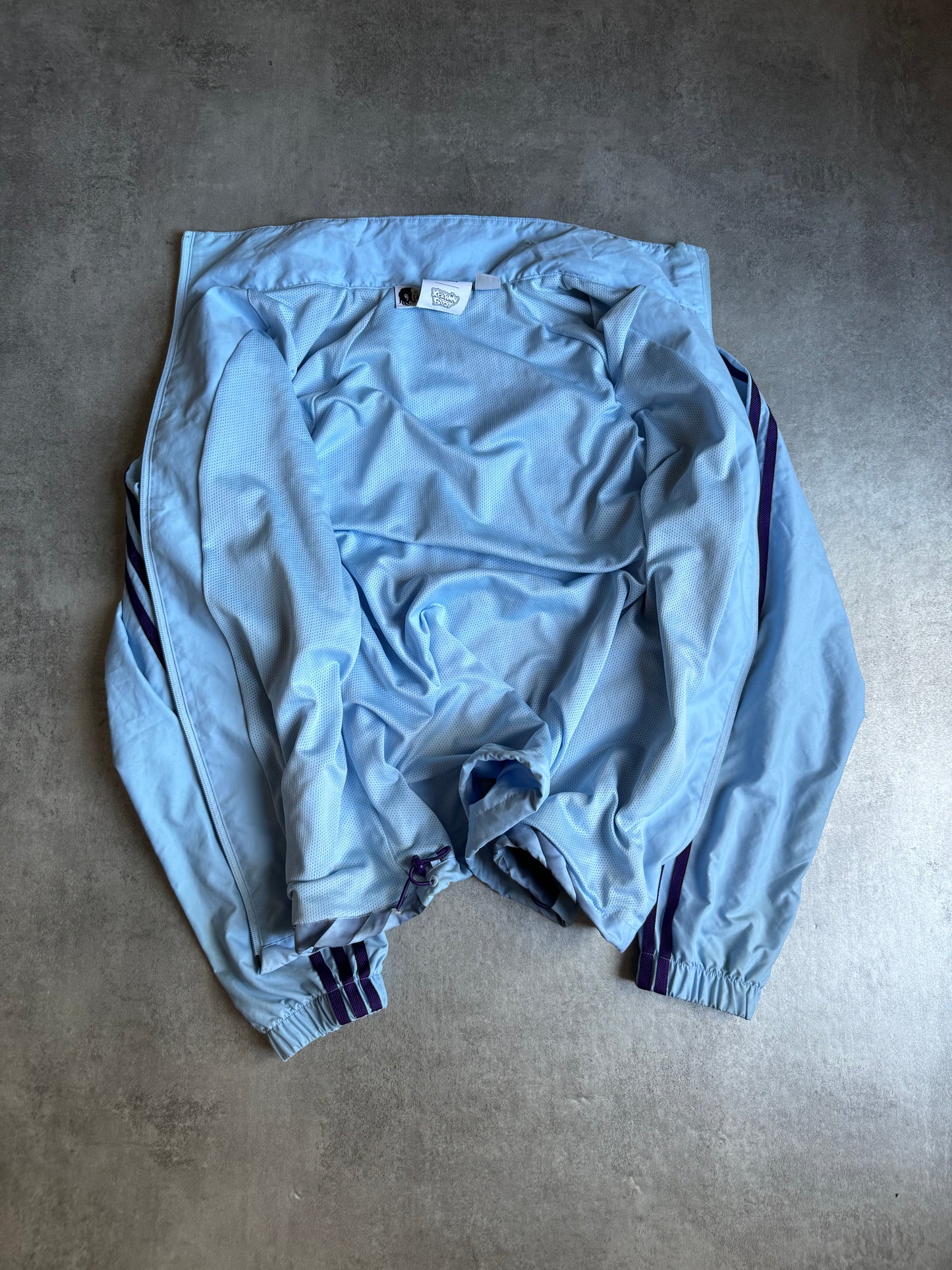 Adidas x Kerwin Frost Blue Track Top Jacket (L) - 5