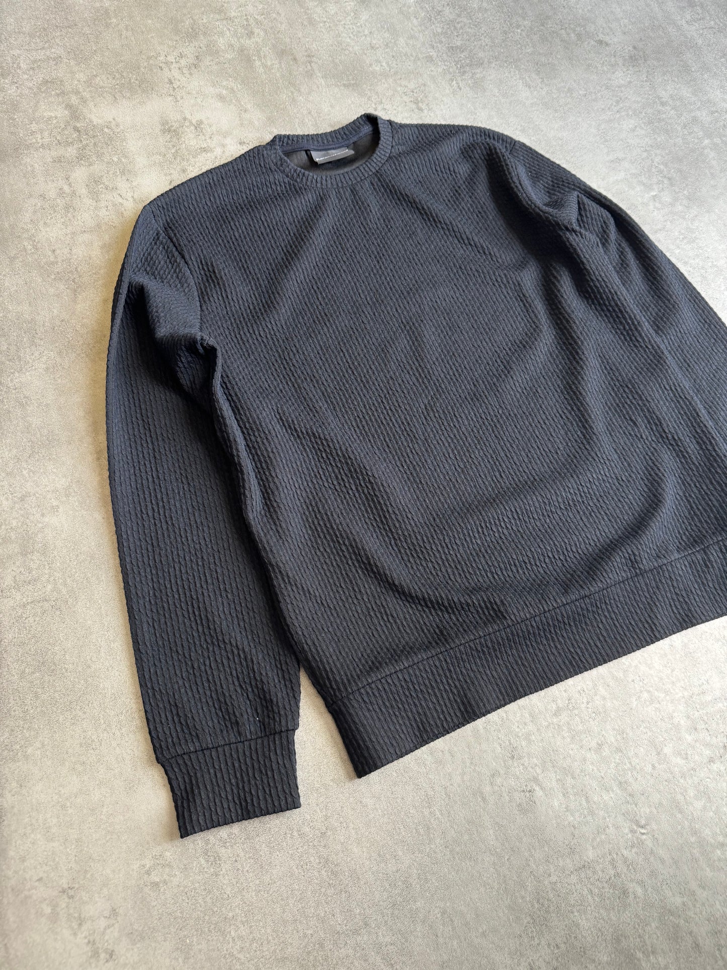 SS2020 Emporio Armani Navy Cozy Sweater (S) - 6