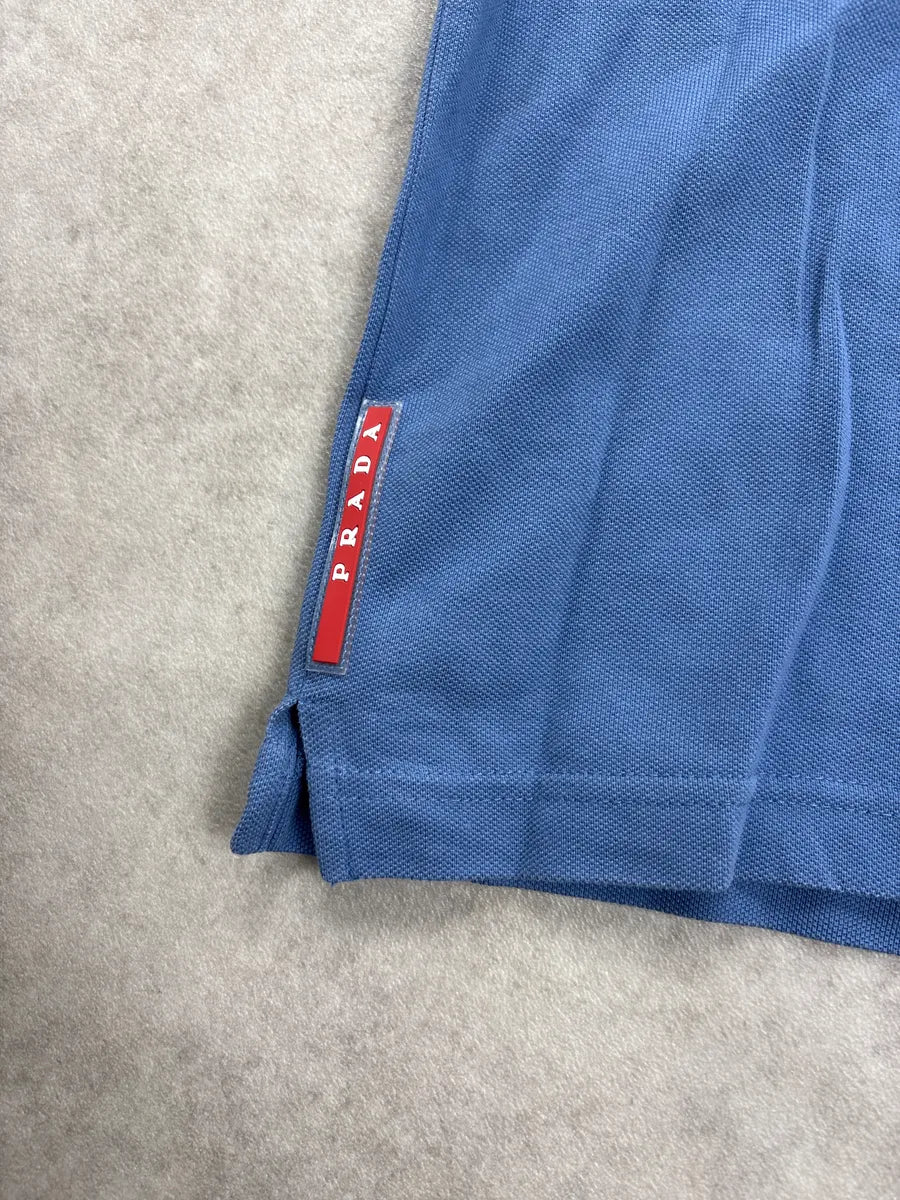 SS2017 Prada Navy & Red Linea Rossa Classy Polo UxDBqqHW 6