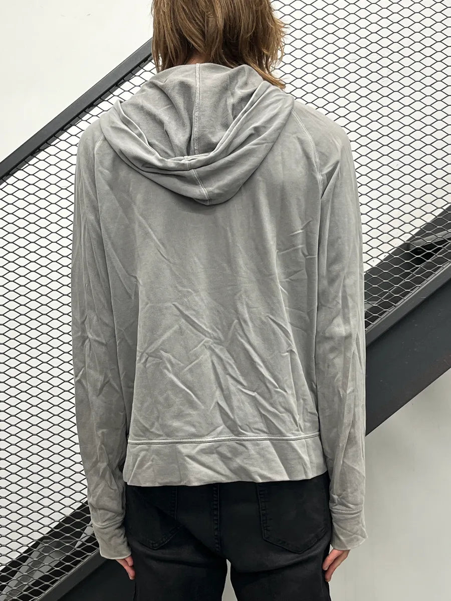 2000s Armani AJ Propaganda Grey Zip-Up Hoodie UyjkaUlA 2