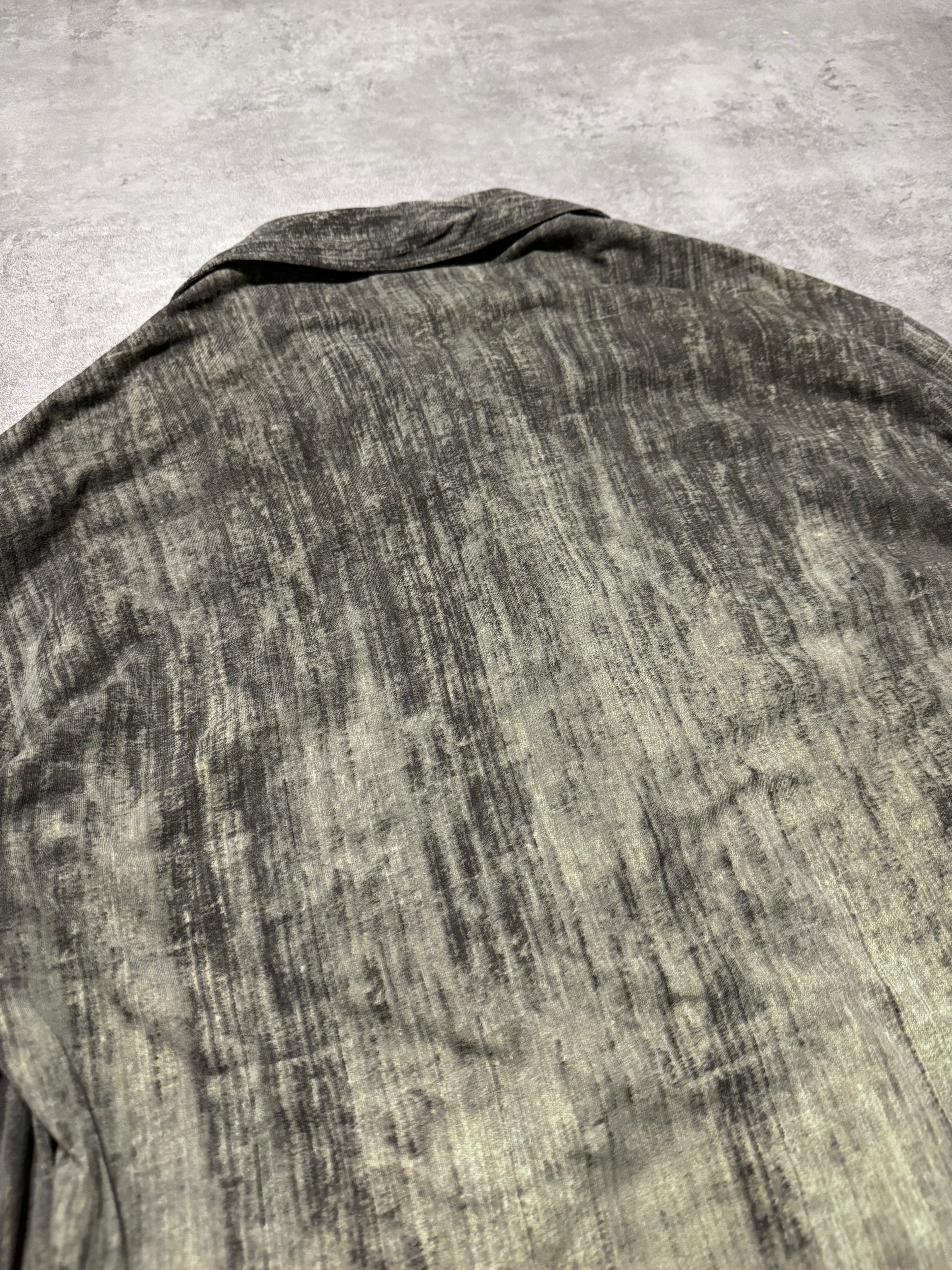 2000s Cavalli Blue Gradient Relaxed Shirt (M) - 5