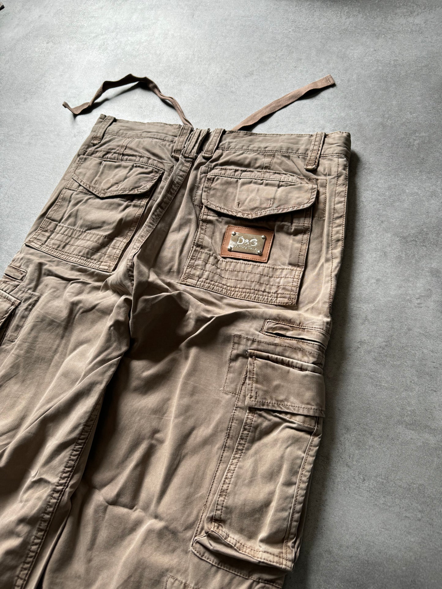 FW2006 Dolce & Gabbana Cargo Army Pants (L) - 5