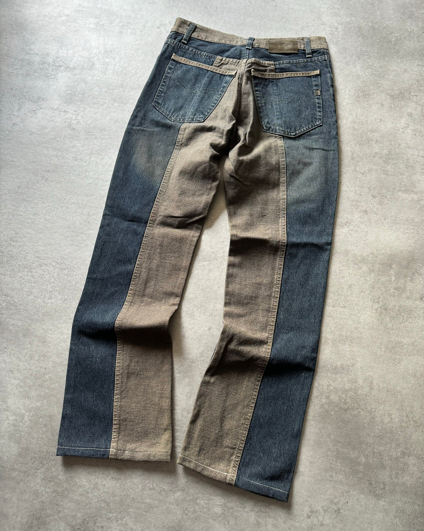 SS2004 Cavalli Hybride Denim Pants  (S) - 3