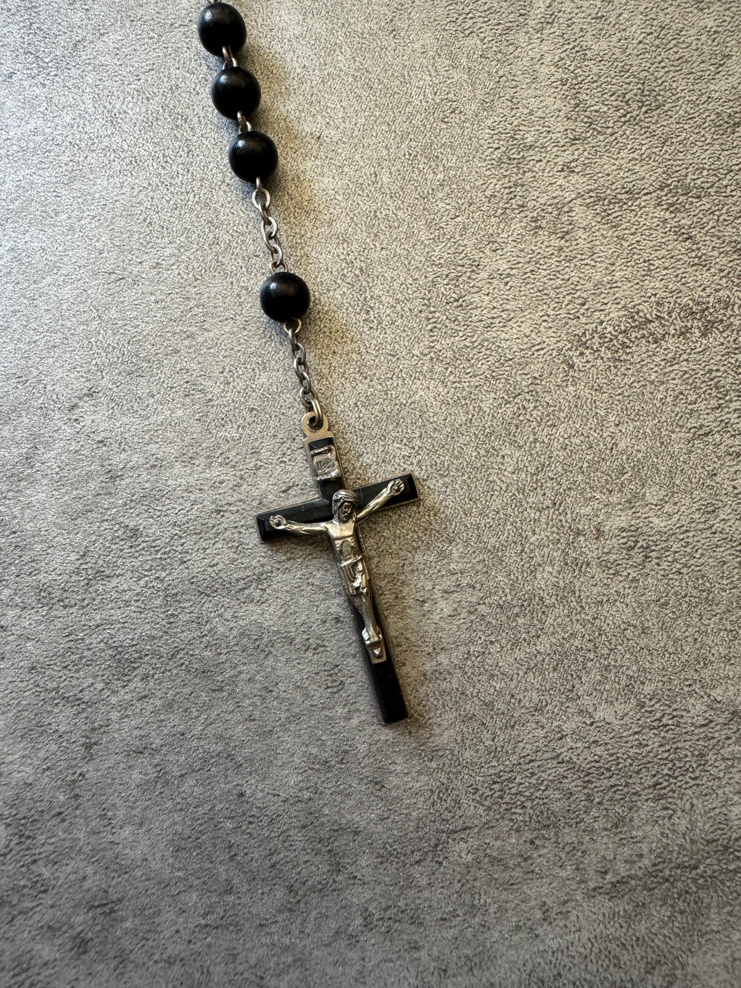 Dolce & Gabbana Underground Black Catholic Necklace (OS) - 6