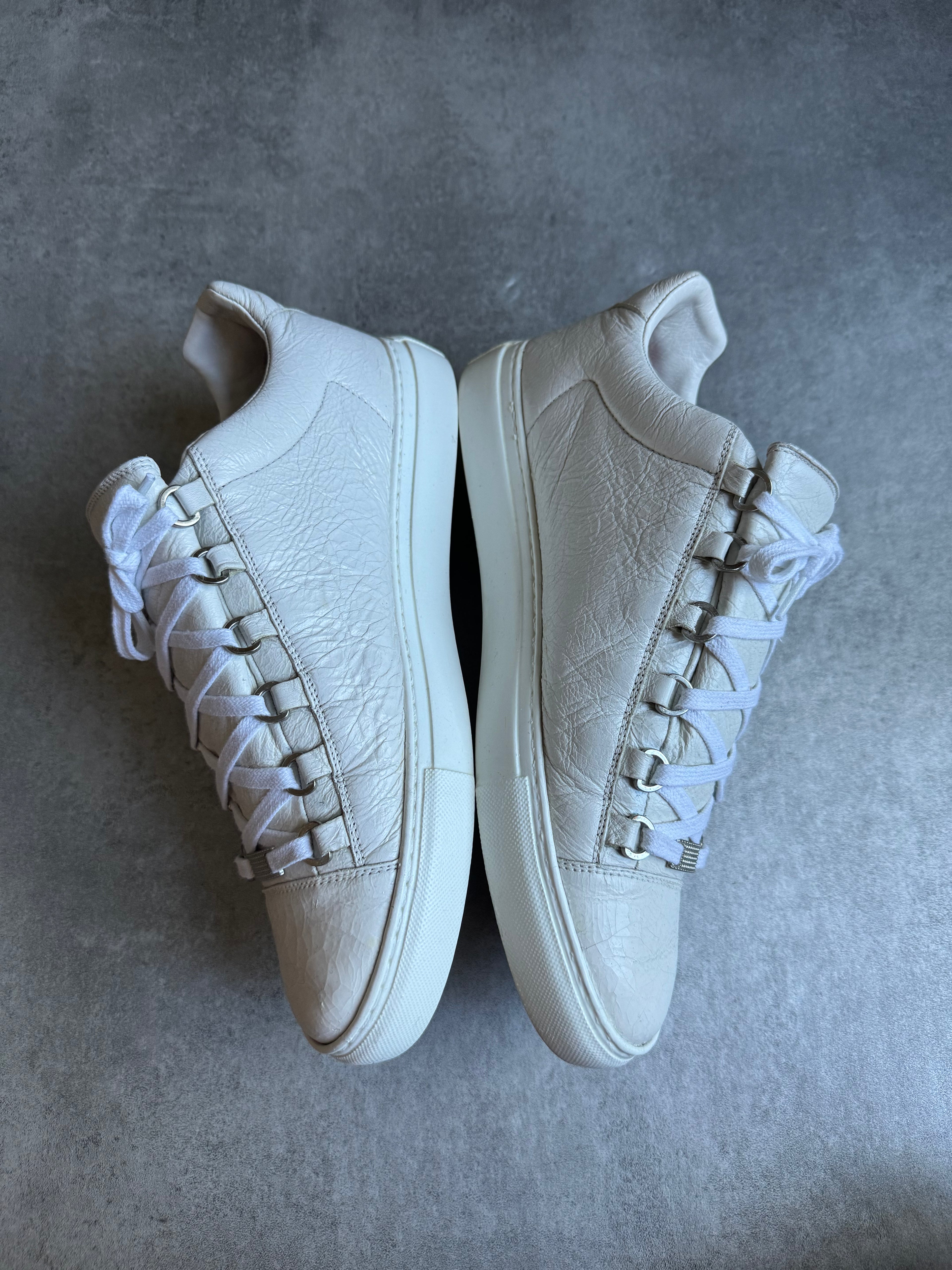 Balenciaga Arena Low White Leather (43) - 3