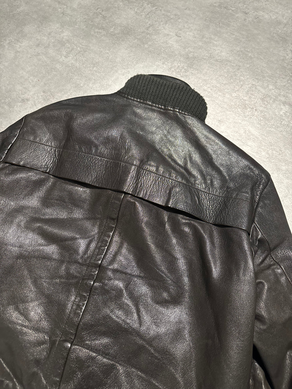 AW2008 Emporio Armani Obscure Premium Alpha Leather Jacket (M/L) - 9