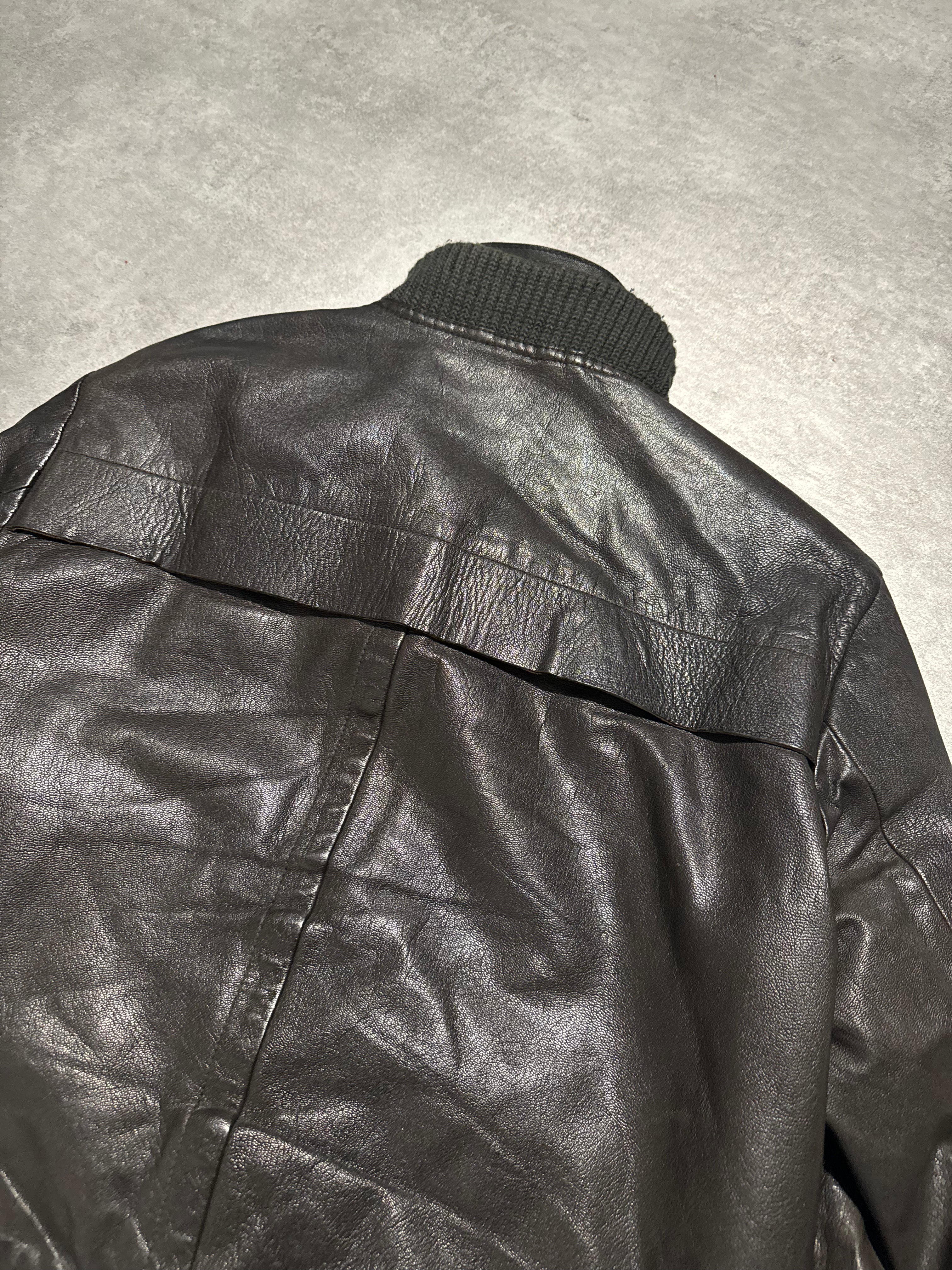 AW2008 Emporio Armani Obscure Premium Alpha Leather Jacket (M/L) - 9