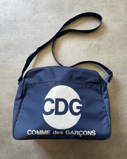 AW2018 Comme des Garçons Blue Logo Bag (OS) - 3