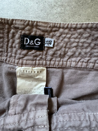 AW2003 Dolce & Gabbana Backpacker Cargo Pants  (XS) - 5