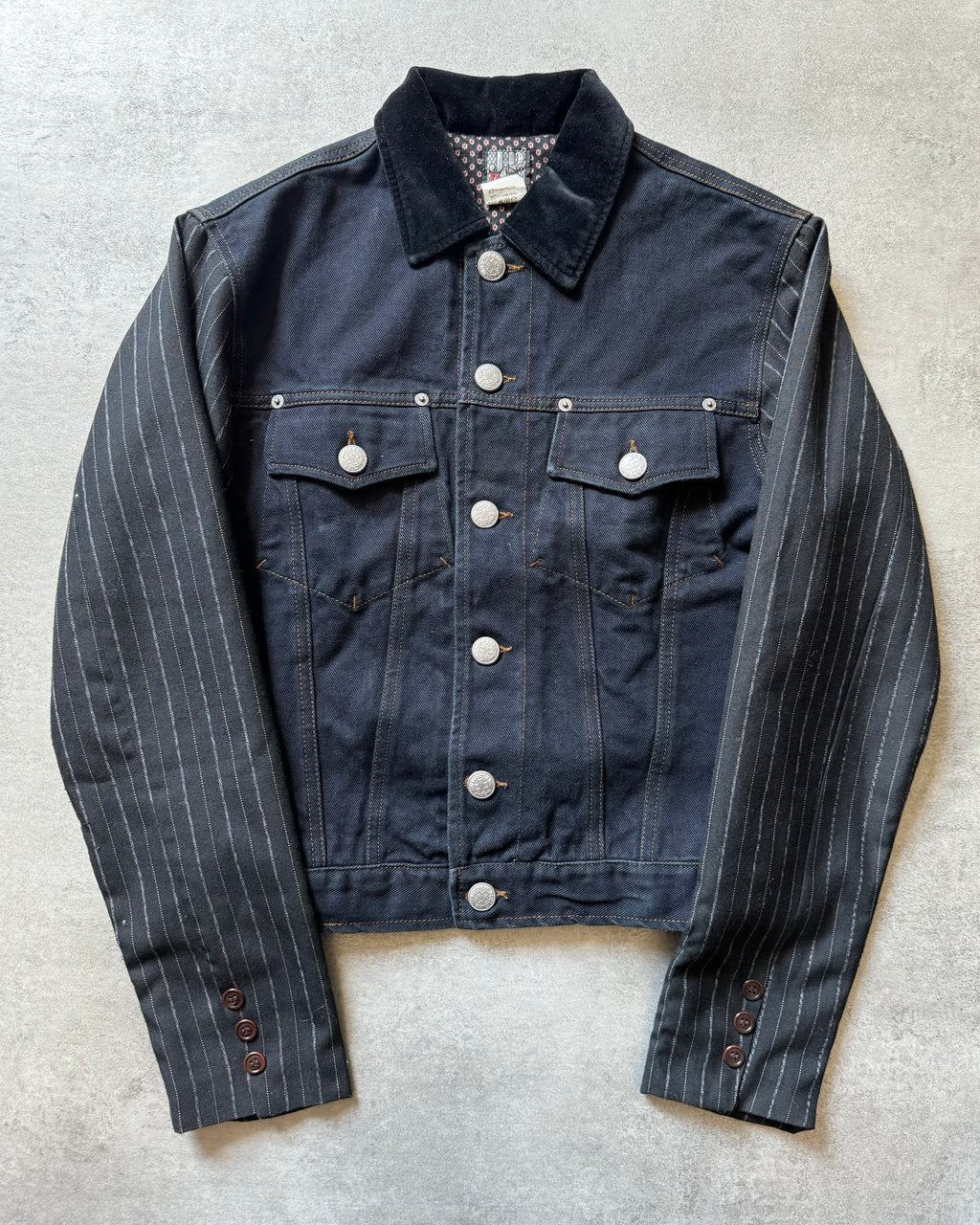 2000s Jean Paul Gaultier Hybride Denim Jacket  (XS) - 1