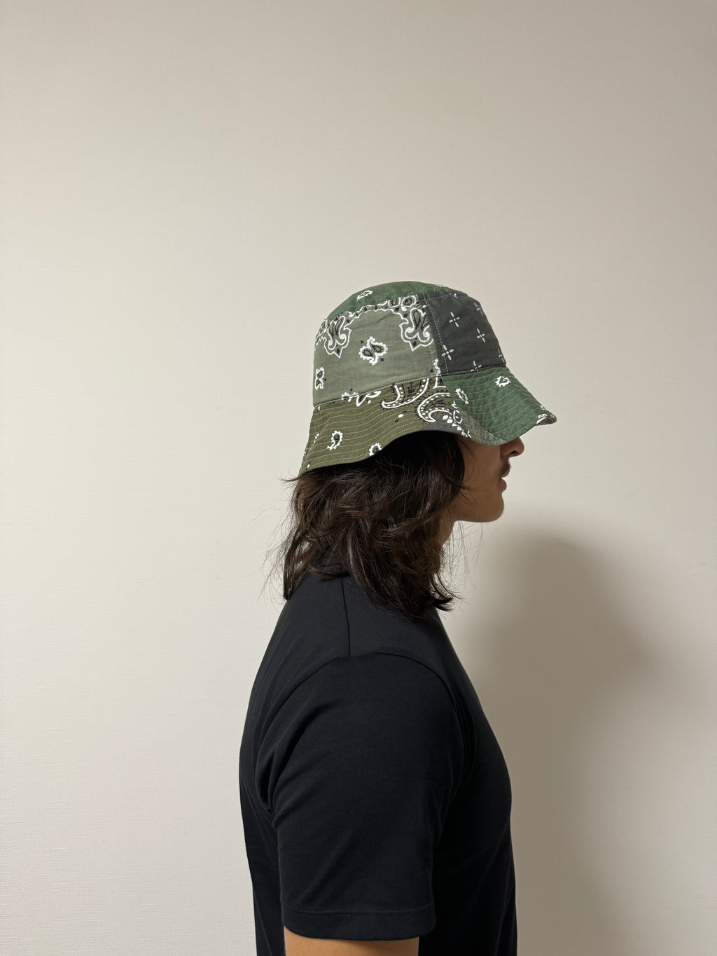 AW2024 Kapital Olive Safari Beanie  (OS) - 5