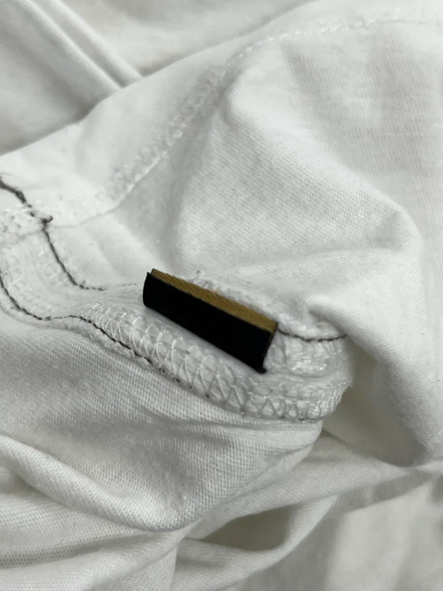 2000s Cavalli Off-White Crest Logo Longsleeve VcGlNfnS 8