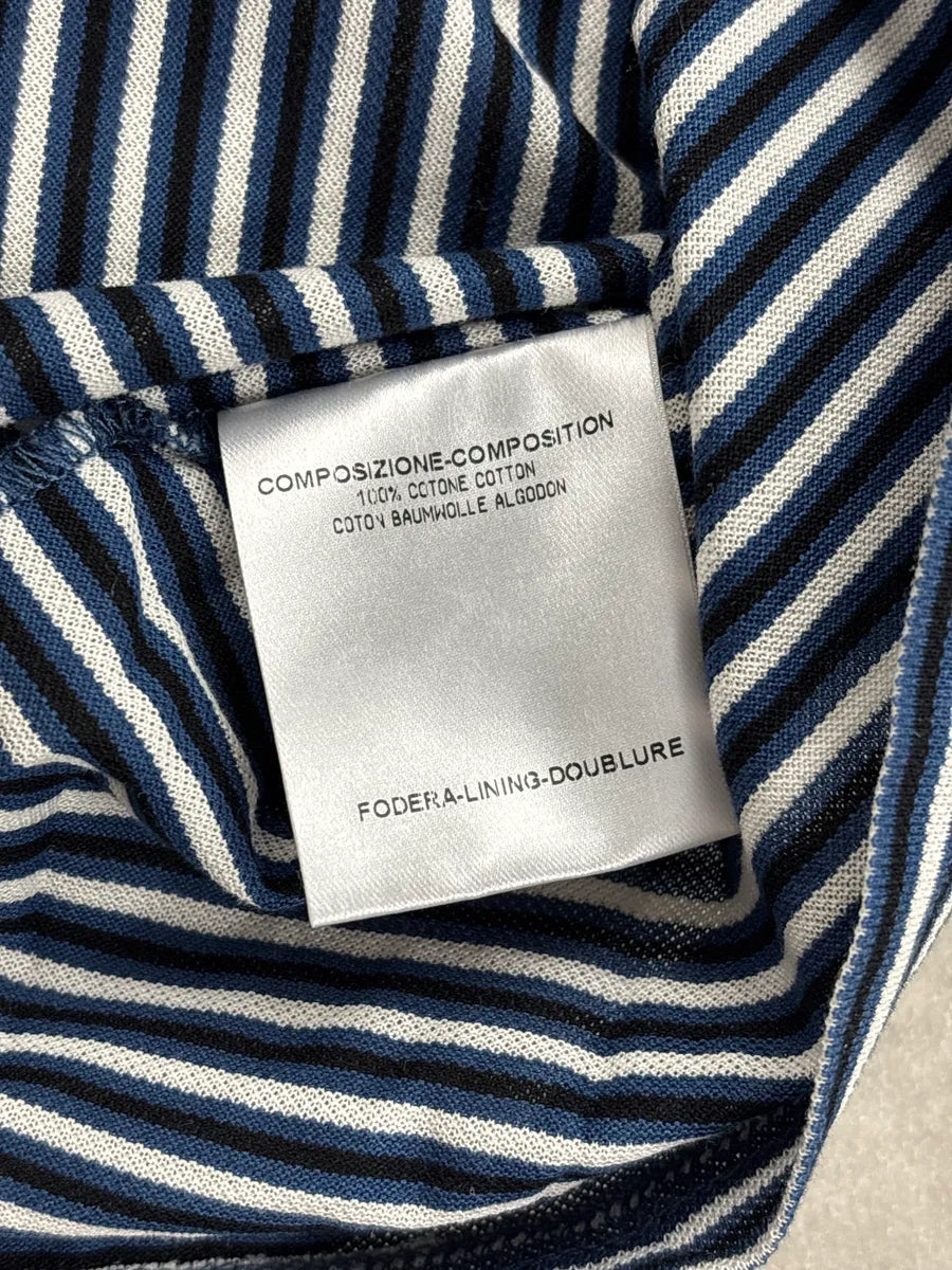 SS2008 Gucci Navy Striped Contrast Collar Polo by Frida Giannini VceuaxFU 9