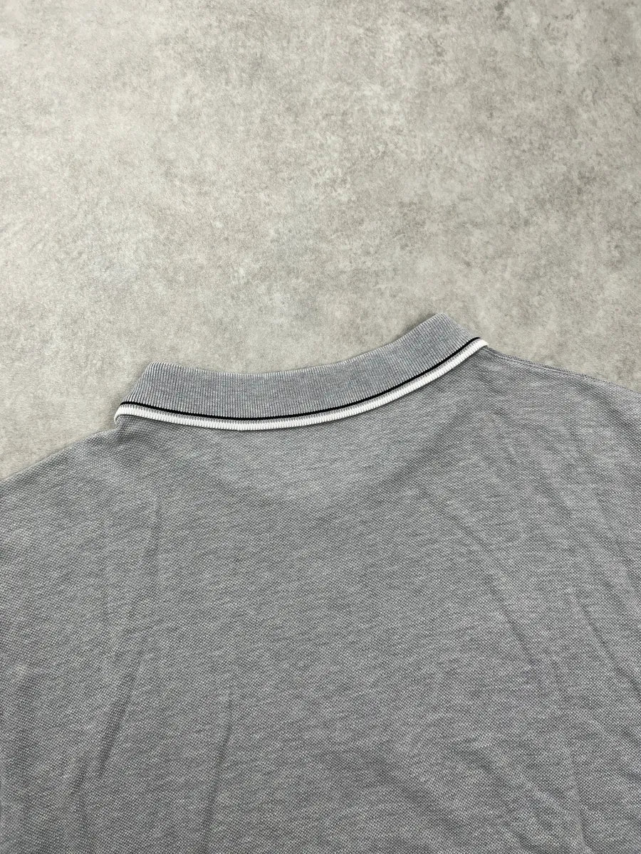 2000s Prada Grey Linea Rossa Polo VeAAfdqo 8