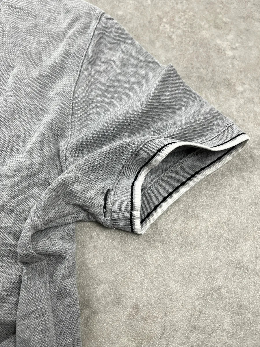 2000s Prada Grey Linea Rossa Polo VeAAfdqo 9