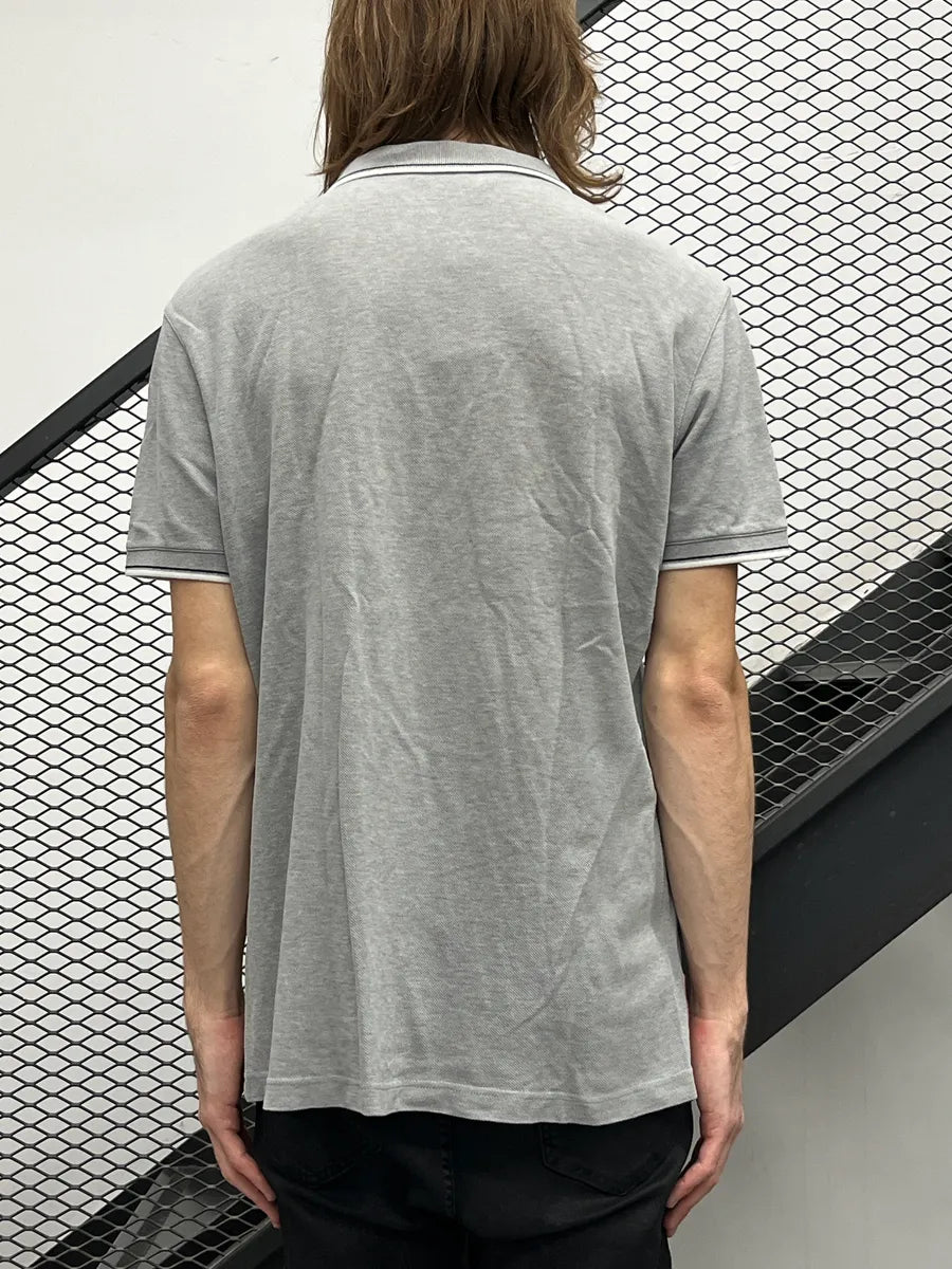 2000s Prada Grey Linea Rossa Polo VeAAfdqo 2