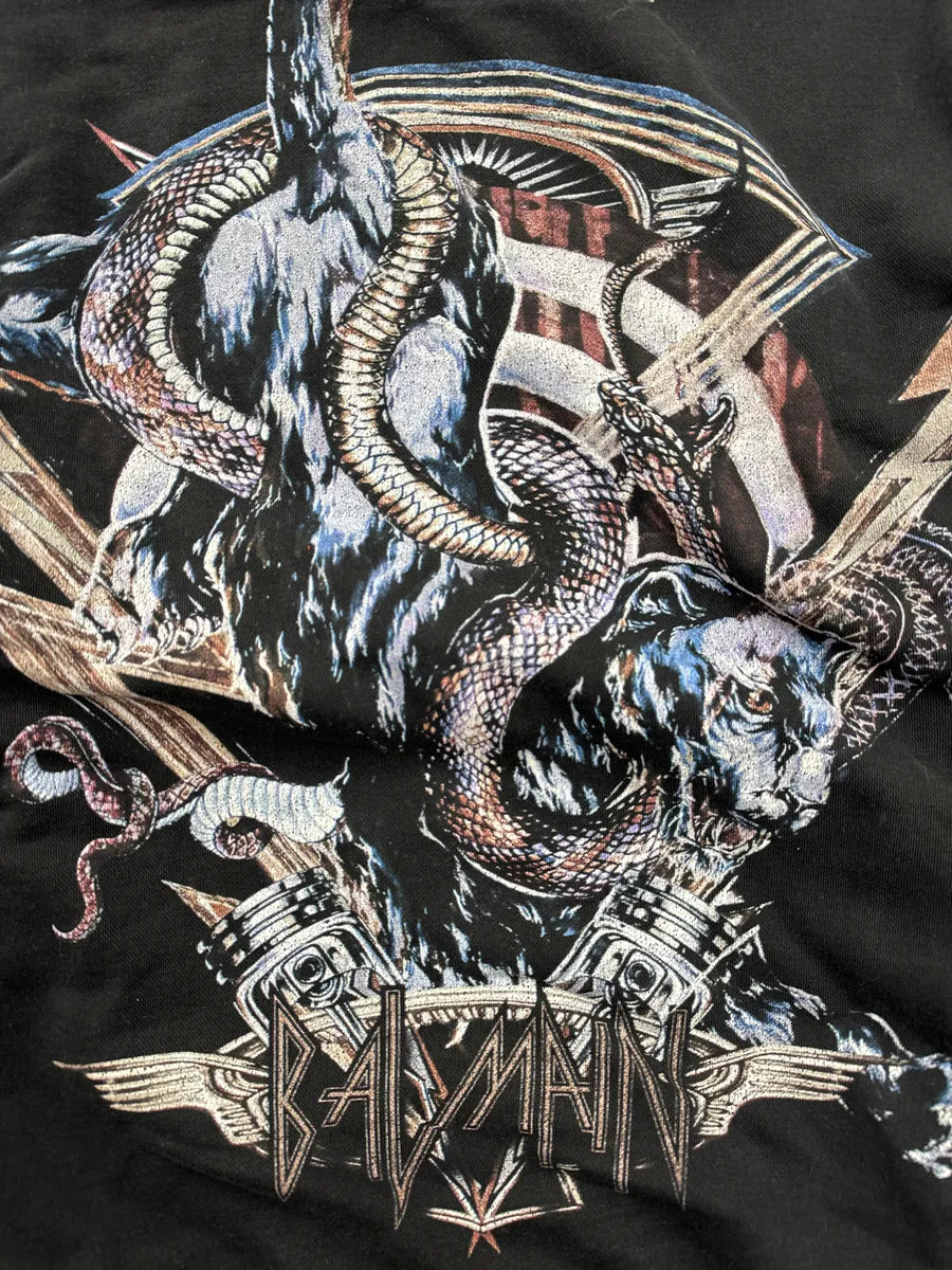 AW2017 Balmain Black Panther & Snake Graphic Sweatshirt VfPqwkPf 6