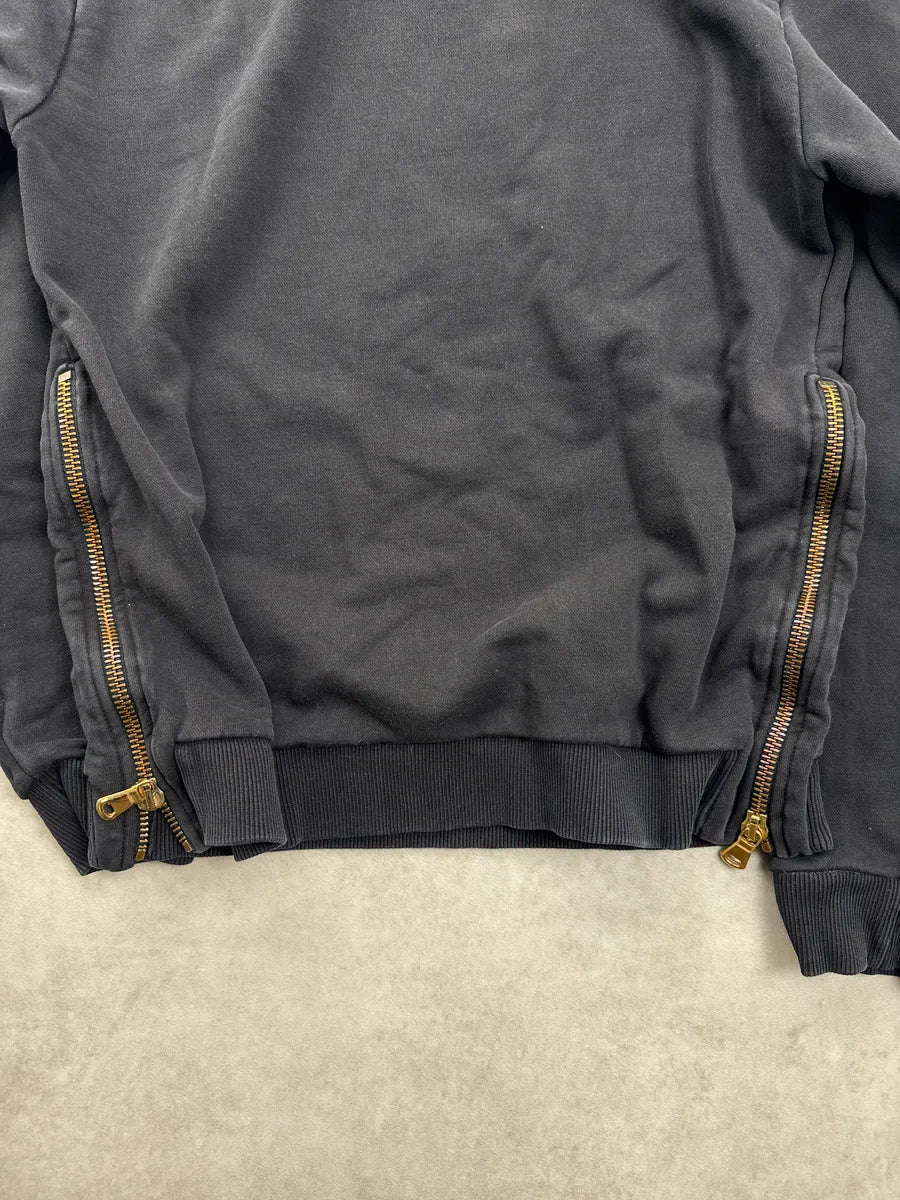 AW2017 Balmain Black Panther & Snake Graphic Sweatshirt VfPqwkPf 7
