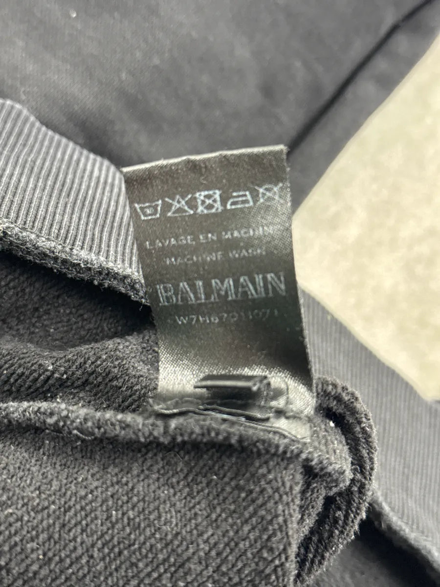 AW2017 Balmain Black Panther & Snake Graphic Sweatshirt VfPqwkPf 10
