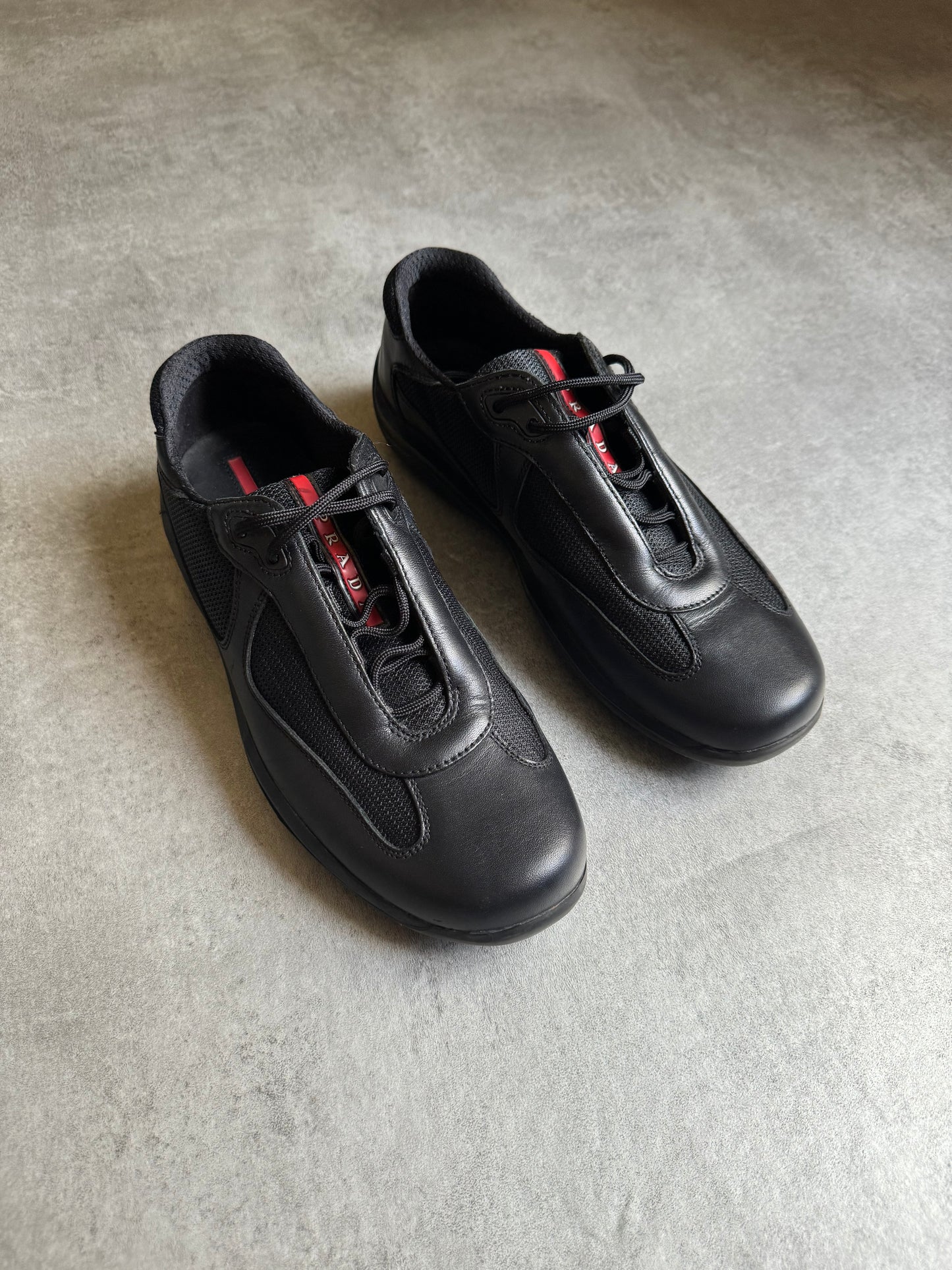 Prada America's Cup Black Leather (42,5) - 11