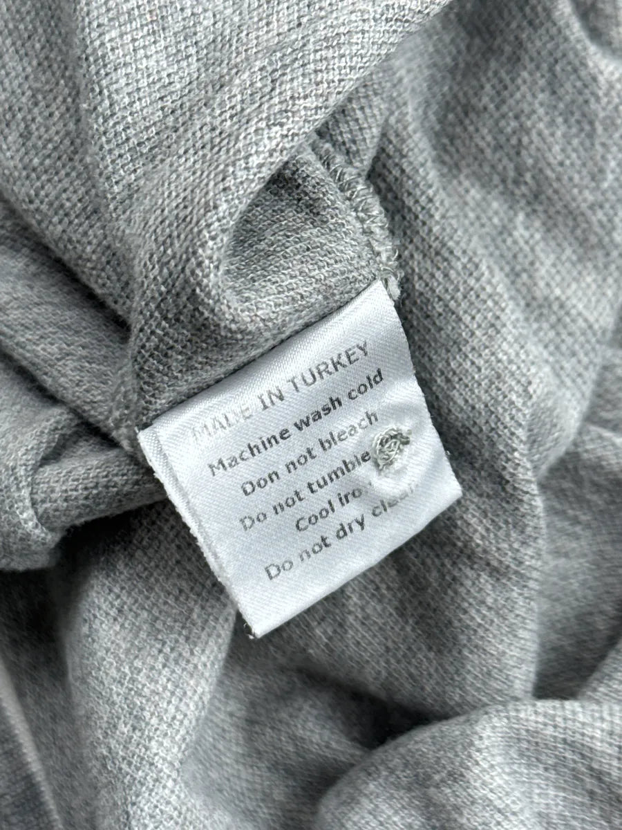 Dior Grey Bee Embroidered Tipped Polo VjkDNqTC 10