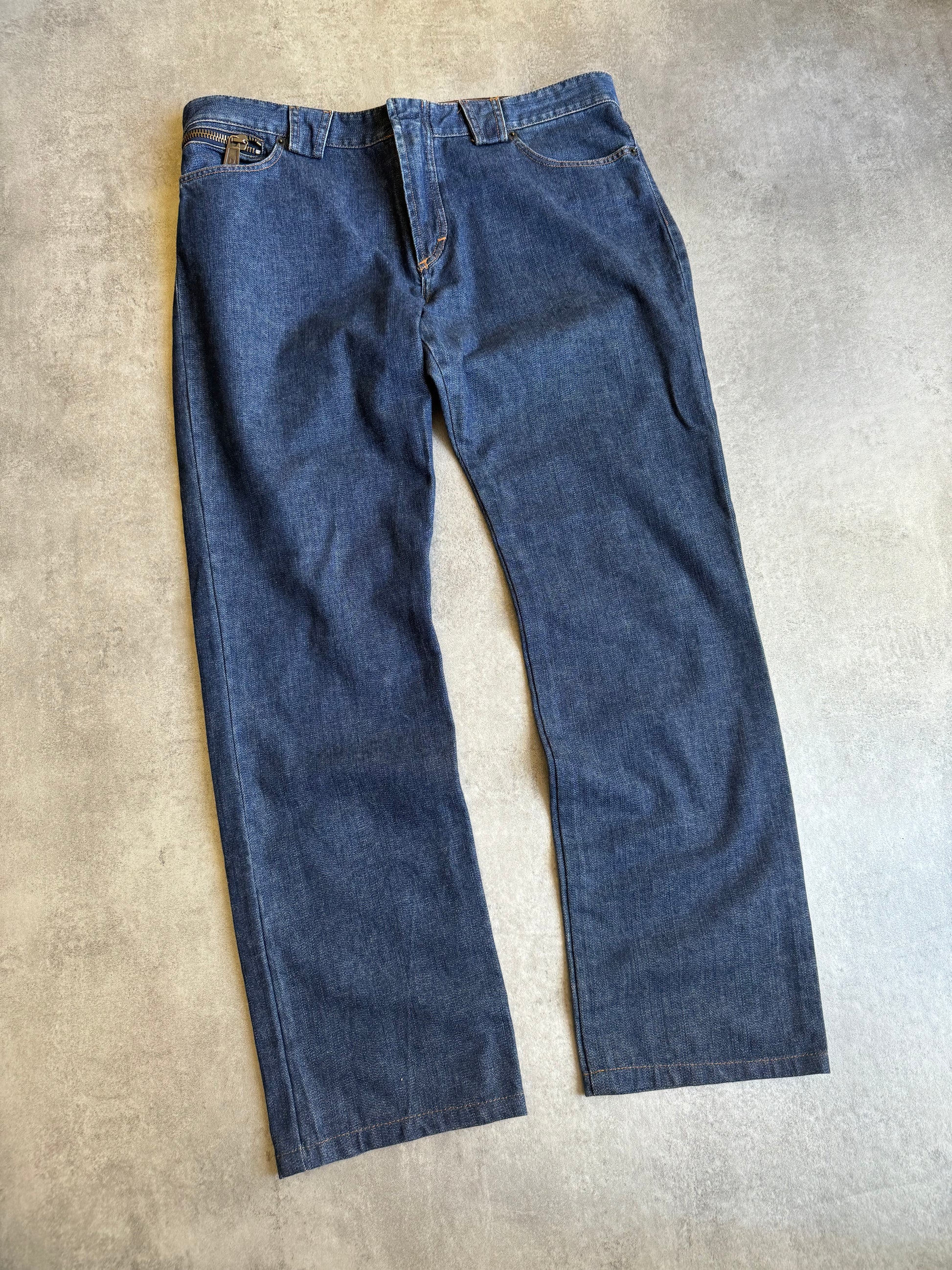 AW2004 Dolce & Gabbana Brut Denim Jeans  (XL) - 2