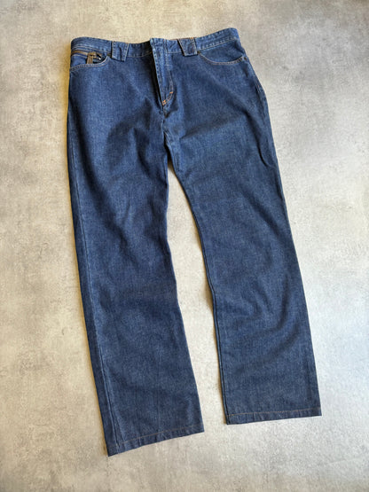 AW2004 Dolce & Gabbana Brut Denim Jeans  (XL) - 2