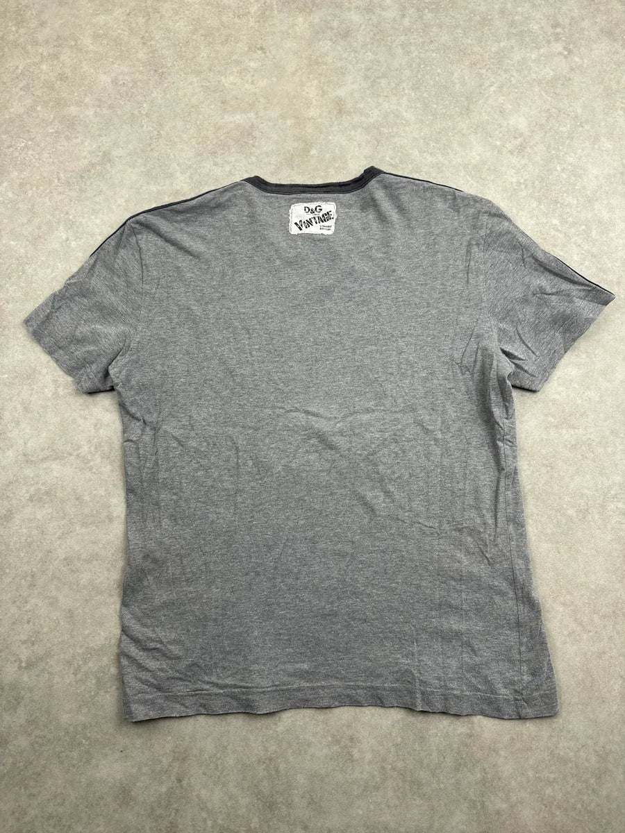 SS2005 Dolce & Gabbana Grey Batman Graphic T-Shirt VqsjkMqJ 3
