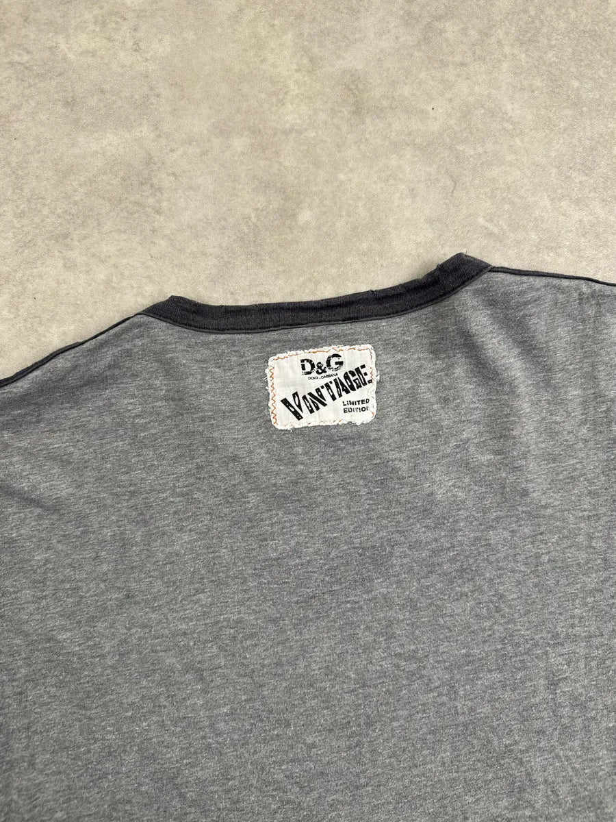 SS2005 Dolce & Gabbana Grey Batman Graphic T-Shirt VqsjkMqJ 7
