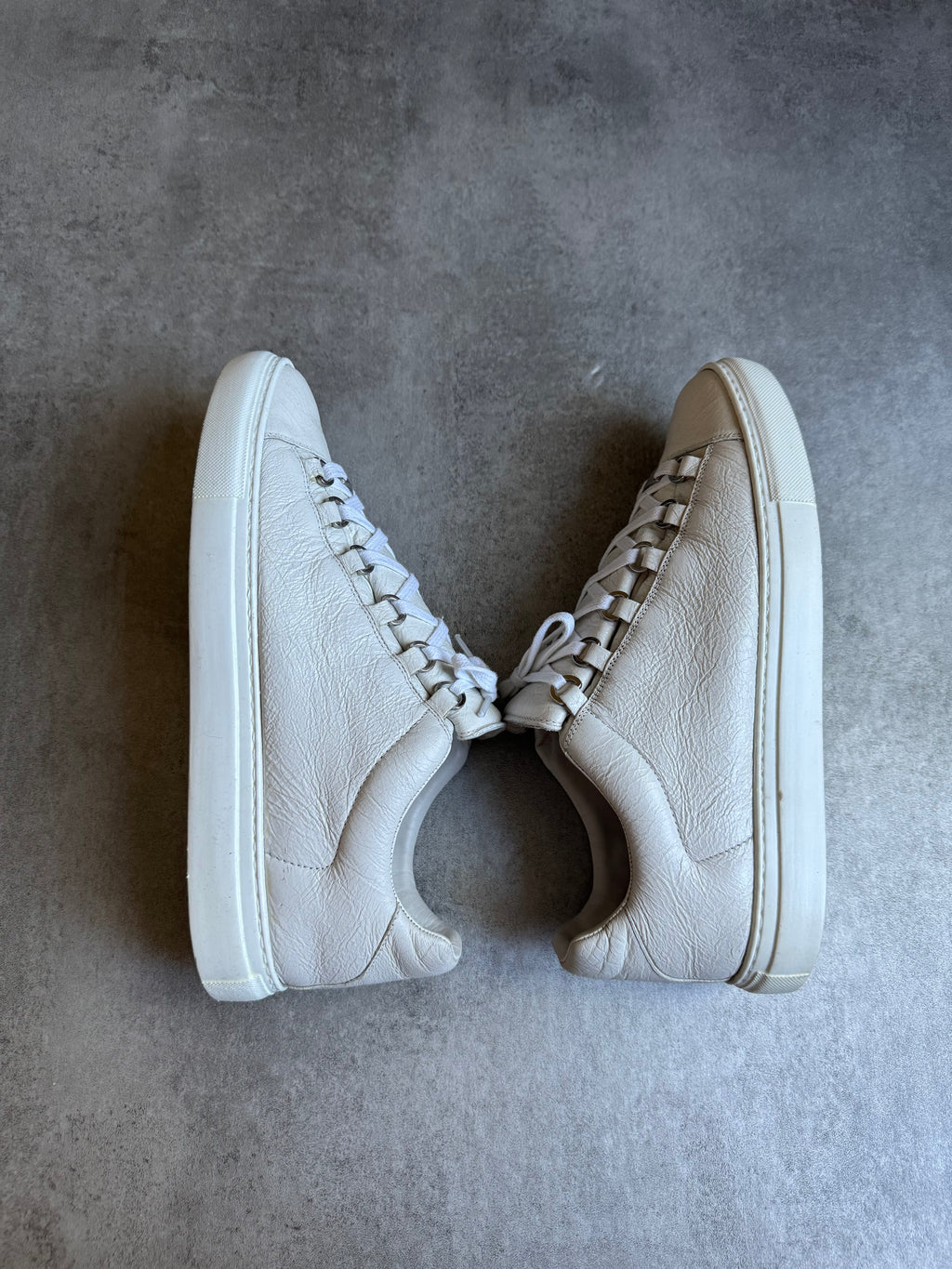 Balenciaga Arena Low White Leather (43) - 2