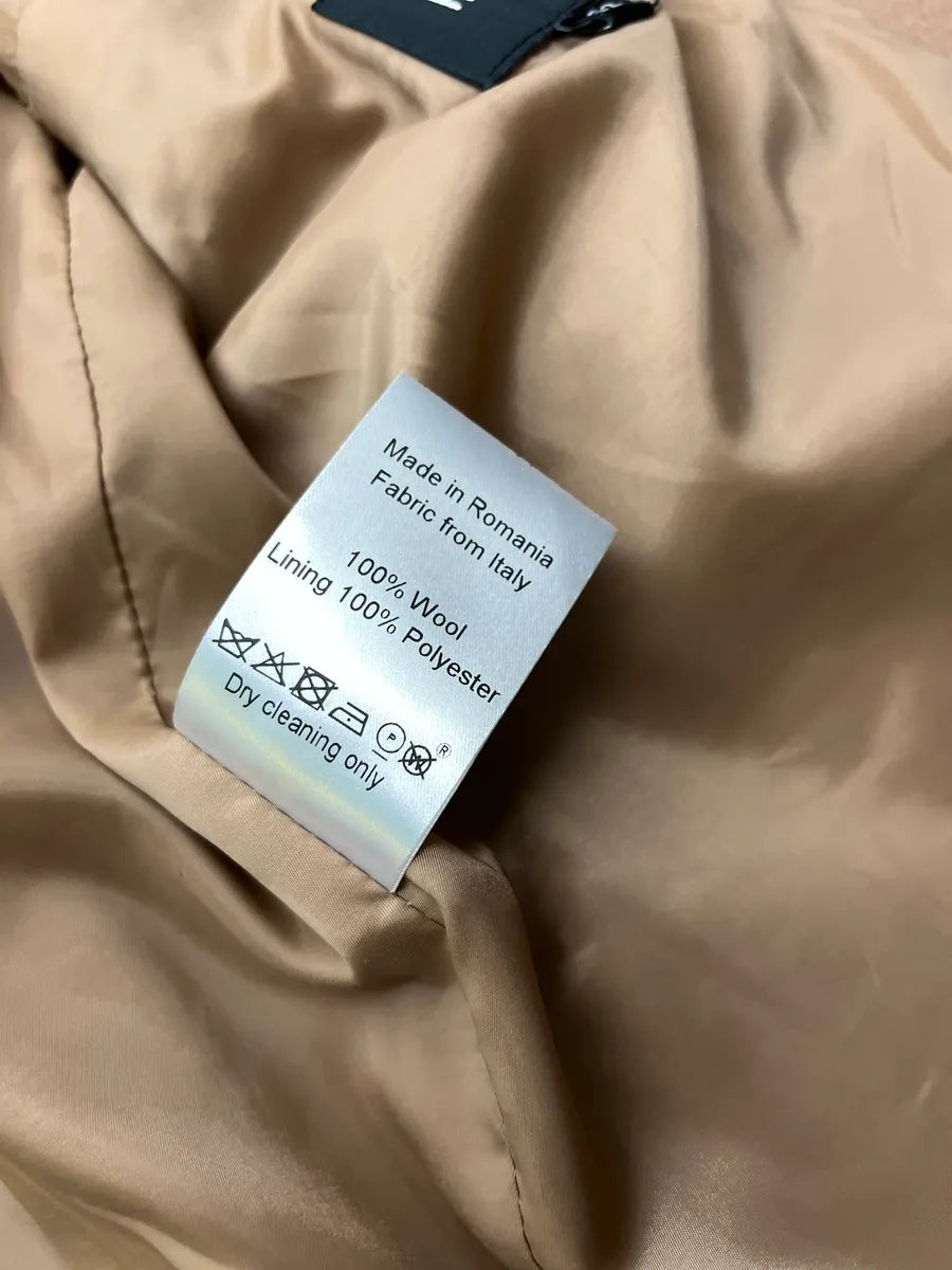 Harmony Trucker Camel Wool Jacket VyFhRhOY 11
