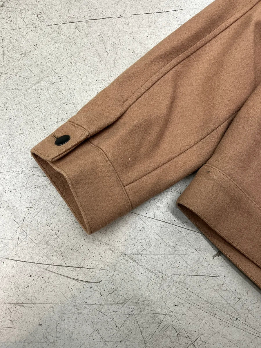 Harmony Trucker Camel Wool Jacket VyFhRhOY 8
