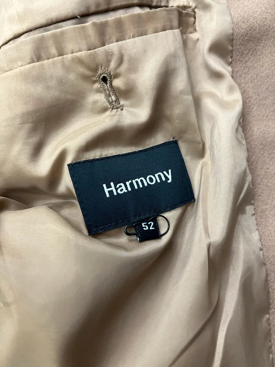 Harmony Trucker Camel Wool Jacket VyFhRhOY 9