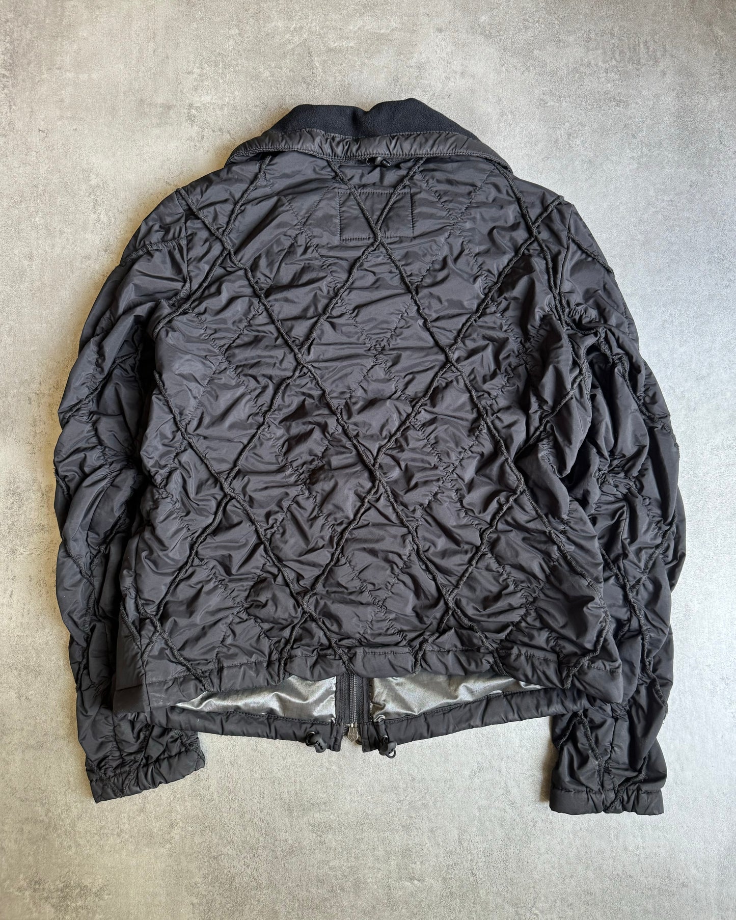 2000s' Marithé + François Girbaud Black Structural Archive Jacket (S) - 2