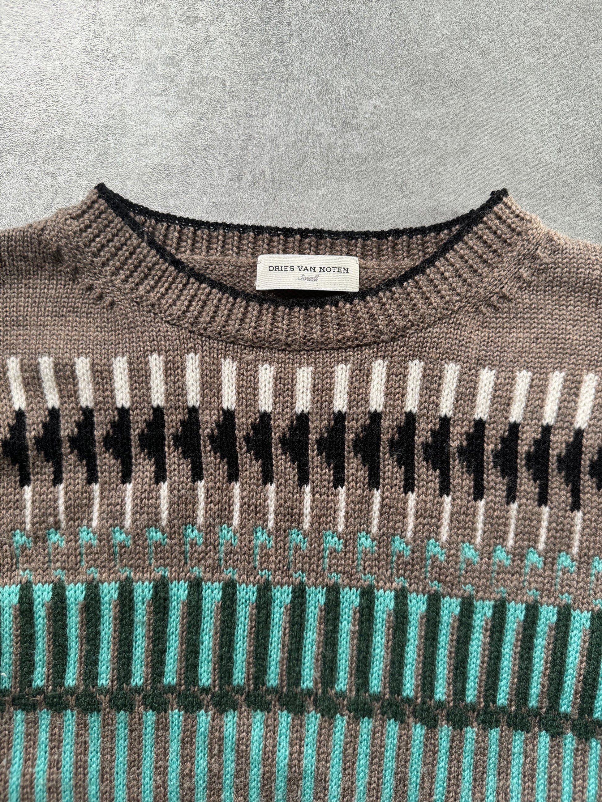 Dries Van Noten Wool Energy Sweater  (XS) - 6