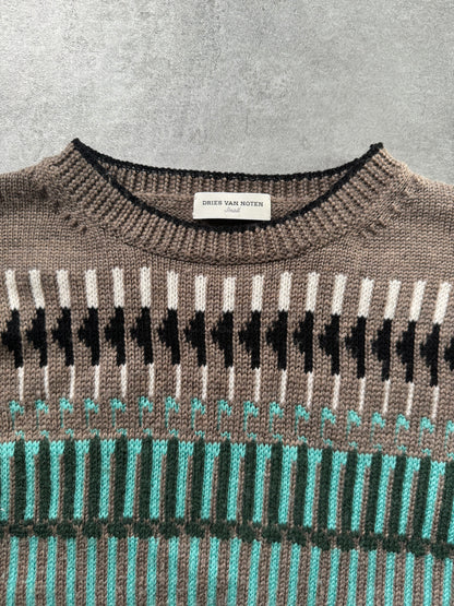 Dries Van Noten Wool Energy Sweater  (XS) - 6