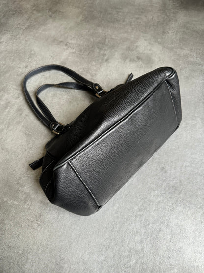 Balenciaga City Black Leather Minimalist Bag (OS) - 4