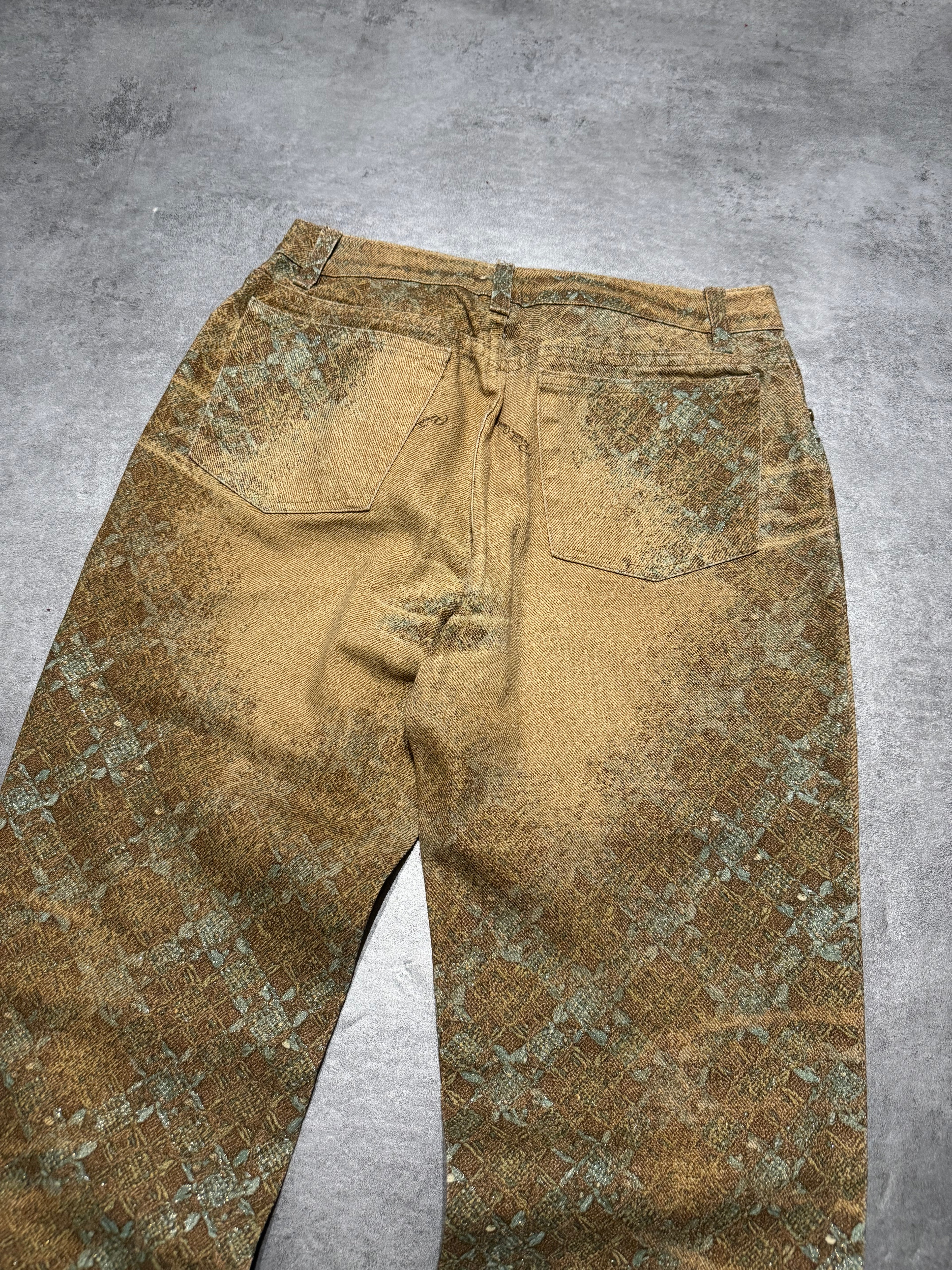 AW1998 Roberto Cavalli Royal Mosaic Pants (S) - 5