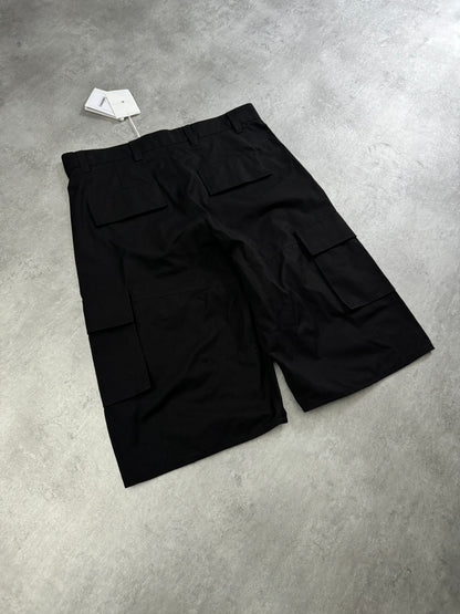 SS2023 Givenchy Long Tactical Cargo Black Short by Matthew Williams (L/XL) - 4