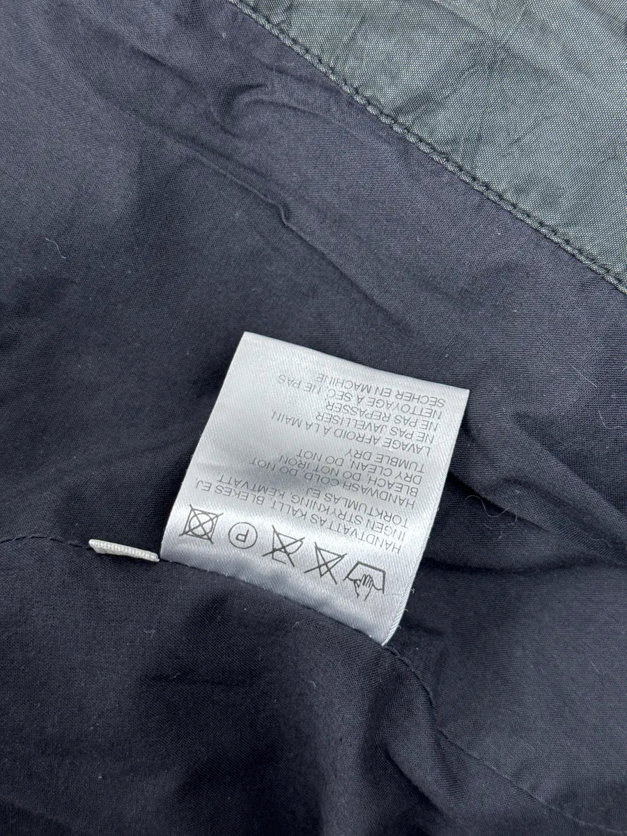 SS2011 Acne Studios Dark Grey Crinkled Zip Collar Bomber Jacket WVsmKHdI 11