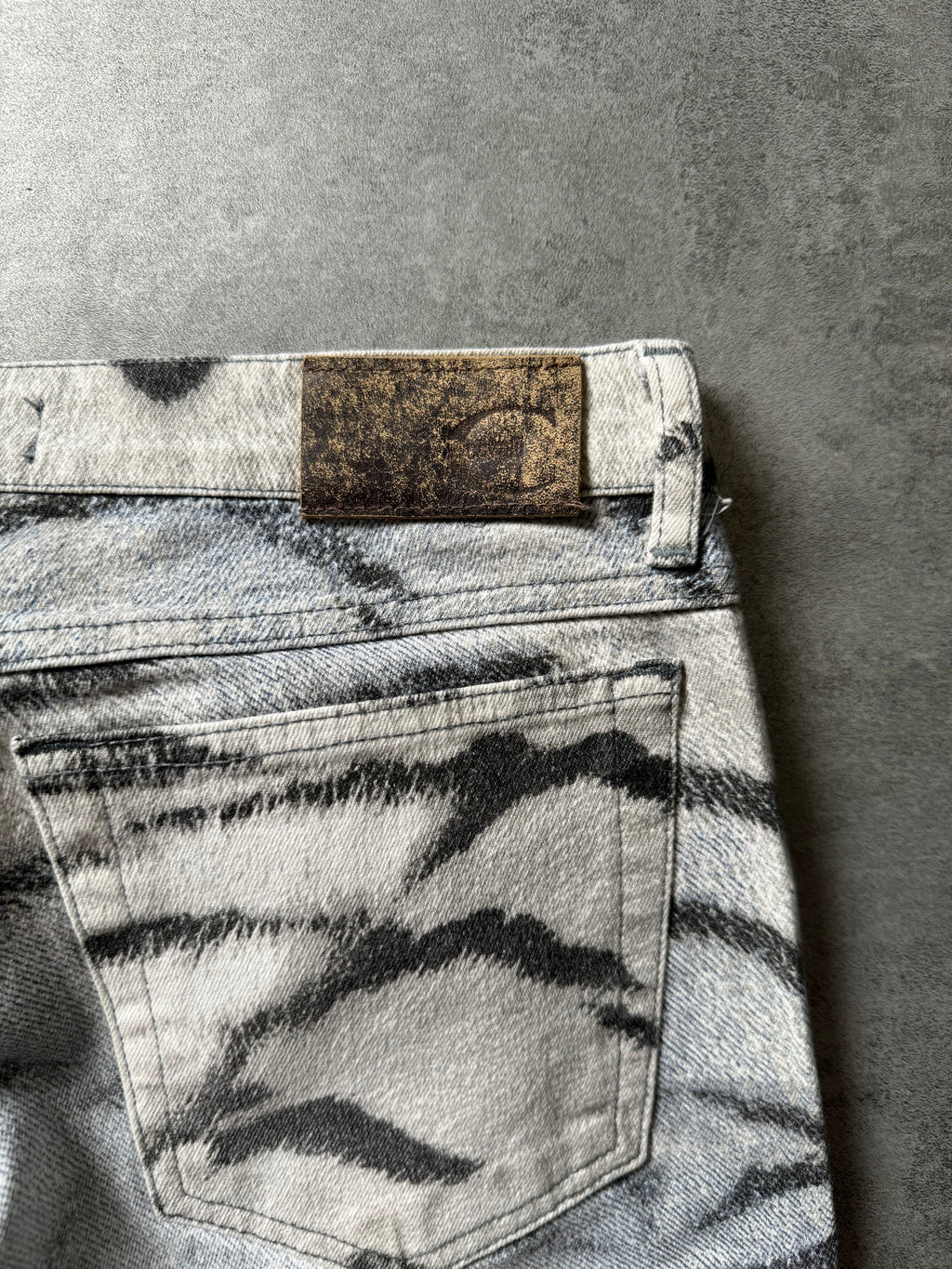 SS2002 Cavalli Safari Chic Zebra Pants (M) - 4