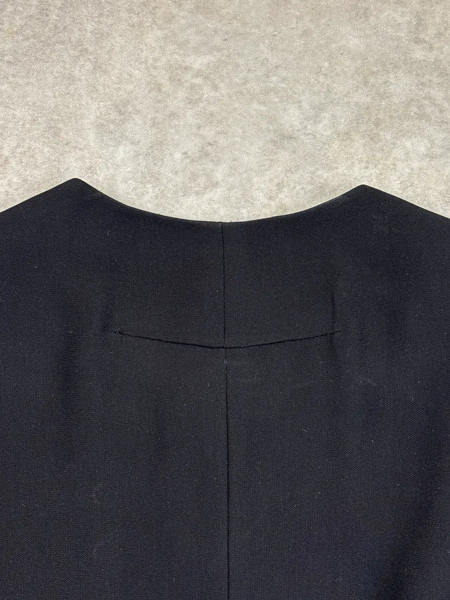 AW2011 Givenchy Black Eyelet Front Zip Dress by Riccardo Tisci WaaHTtyc 8