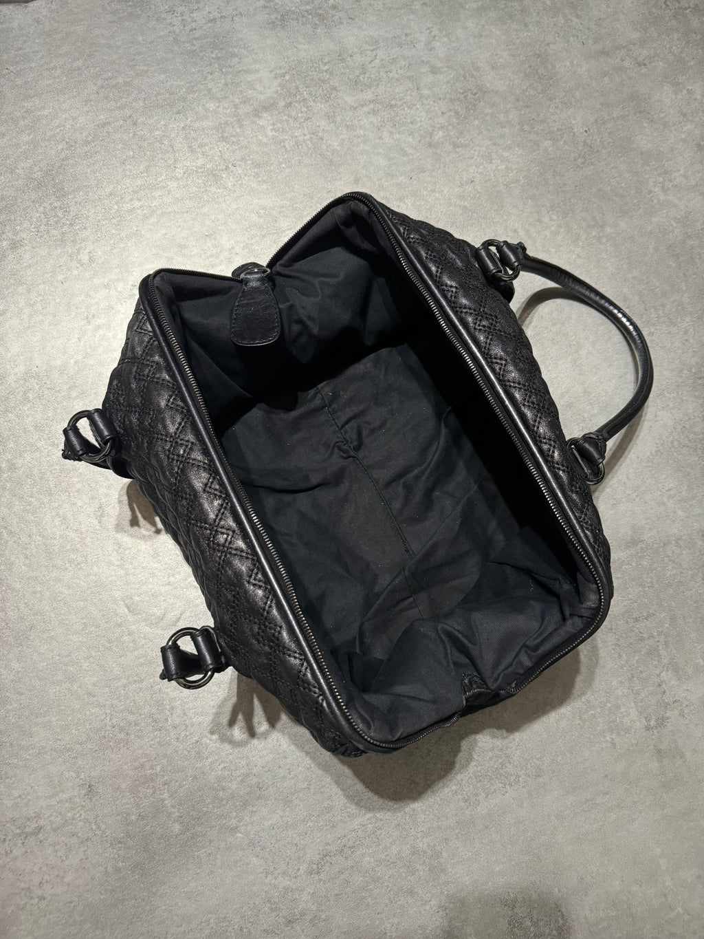 AW2008 Dolce & Gabbana Black Handle Leather Bag (OS) - 2