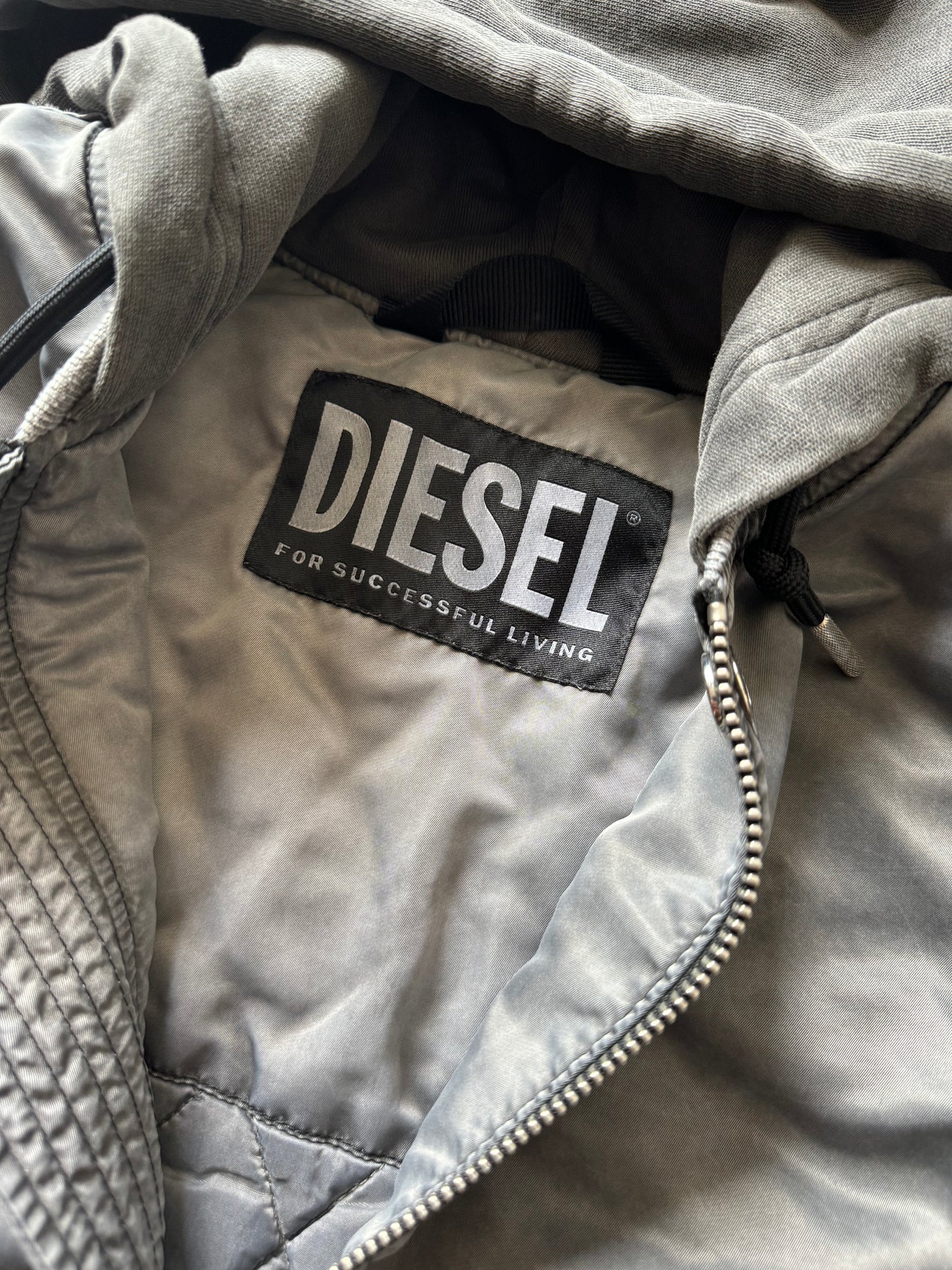 Diesel Premium Aero Relaxed Bomber Jacket (L) - 10