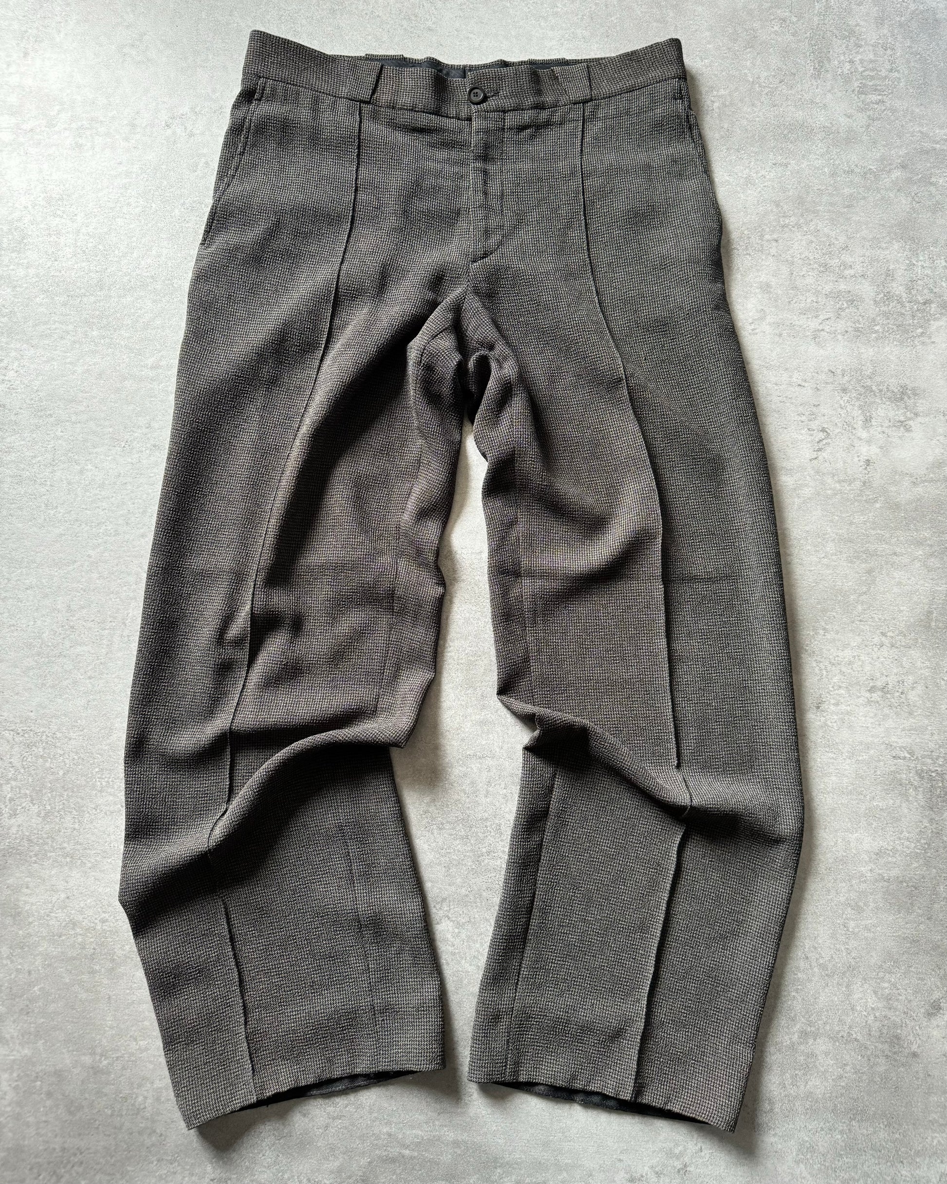 1980s Giorgio Armani Smooth Cozy Pants  (L) - 1