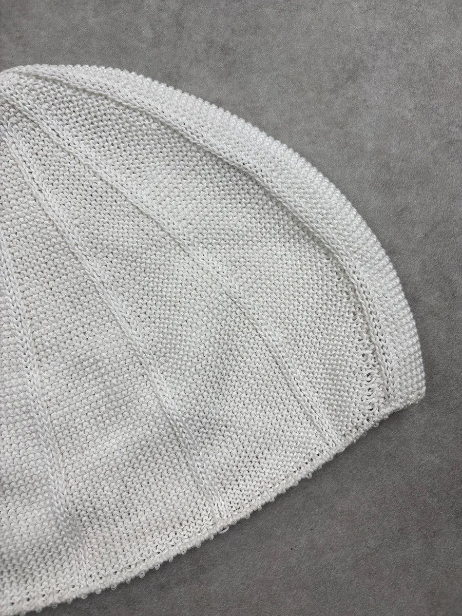 Homme Plissé Issey Miyake Off-White Ribbed Top Loop Hat XJxjjGWc 6