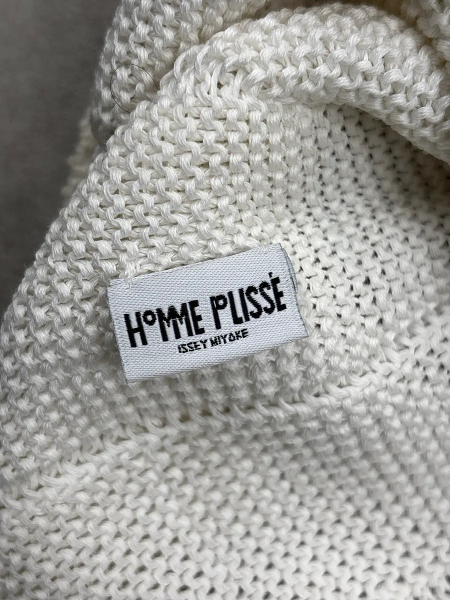 Homme Plissé Issey Miyake Off-White Ribbed Top Loop Hat XJxjjGWc 8