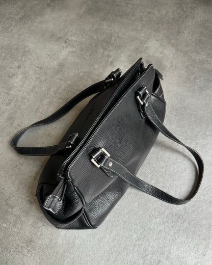 Balenciaga City Black Leather Minimalist Bag (OS) - 5