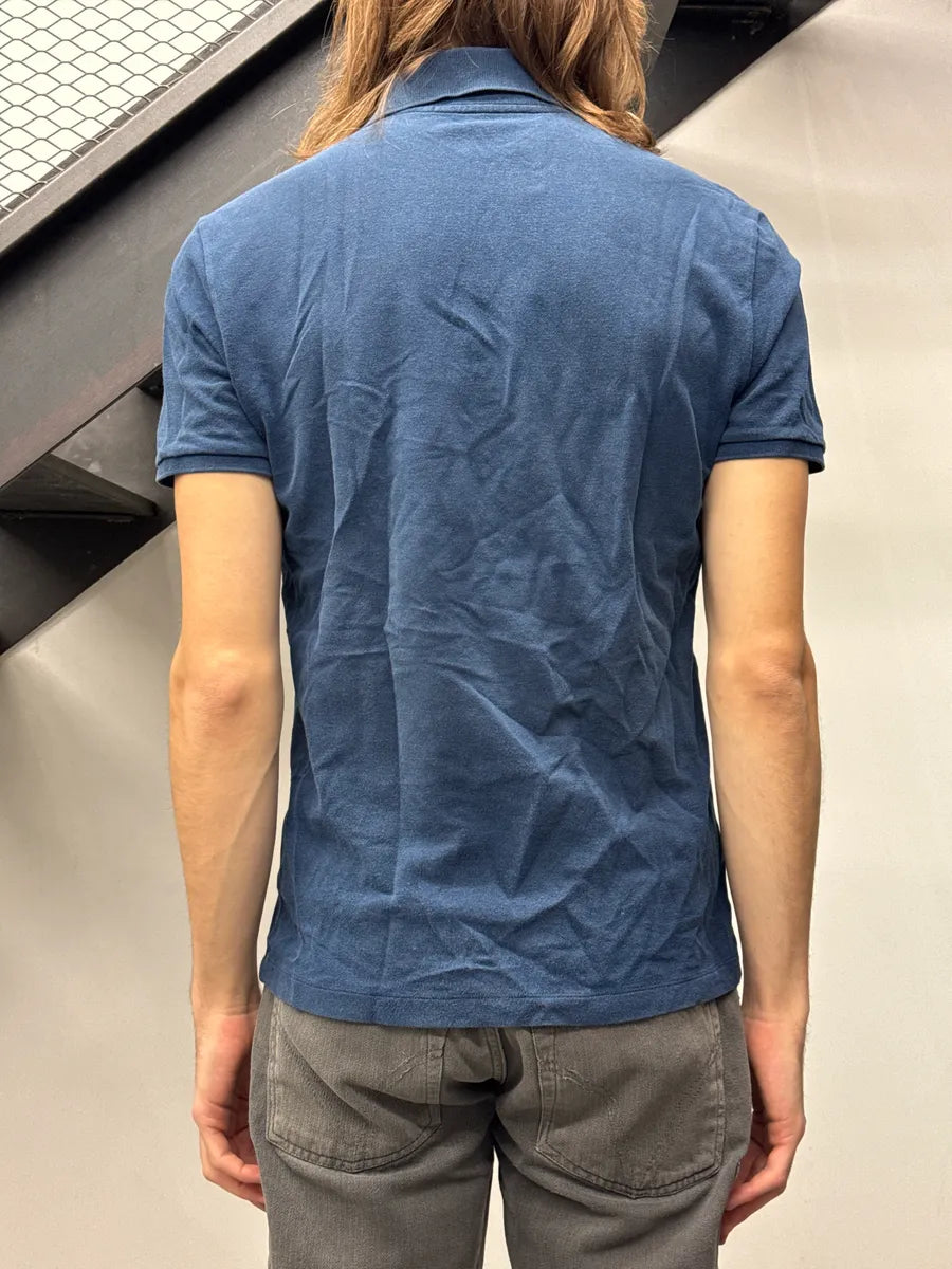 2010s Gucci Navy Horse Embroidered Signature Polo XZGDolrm 2
