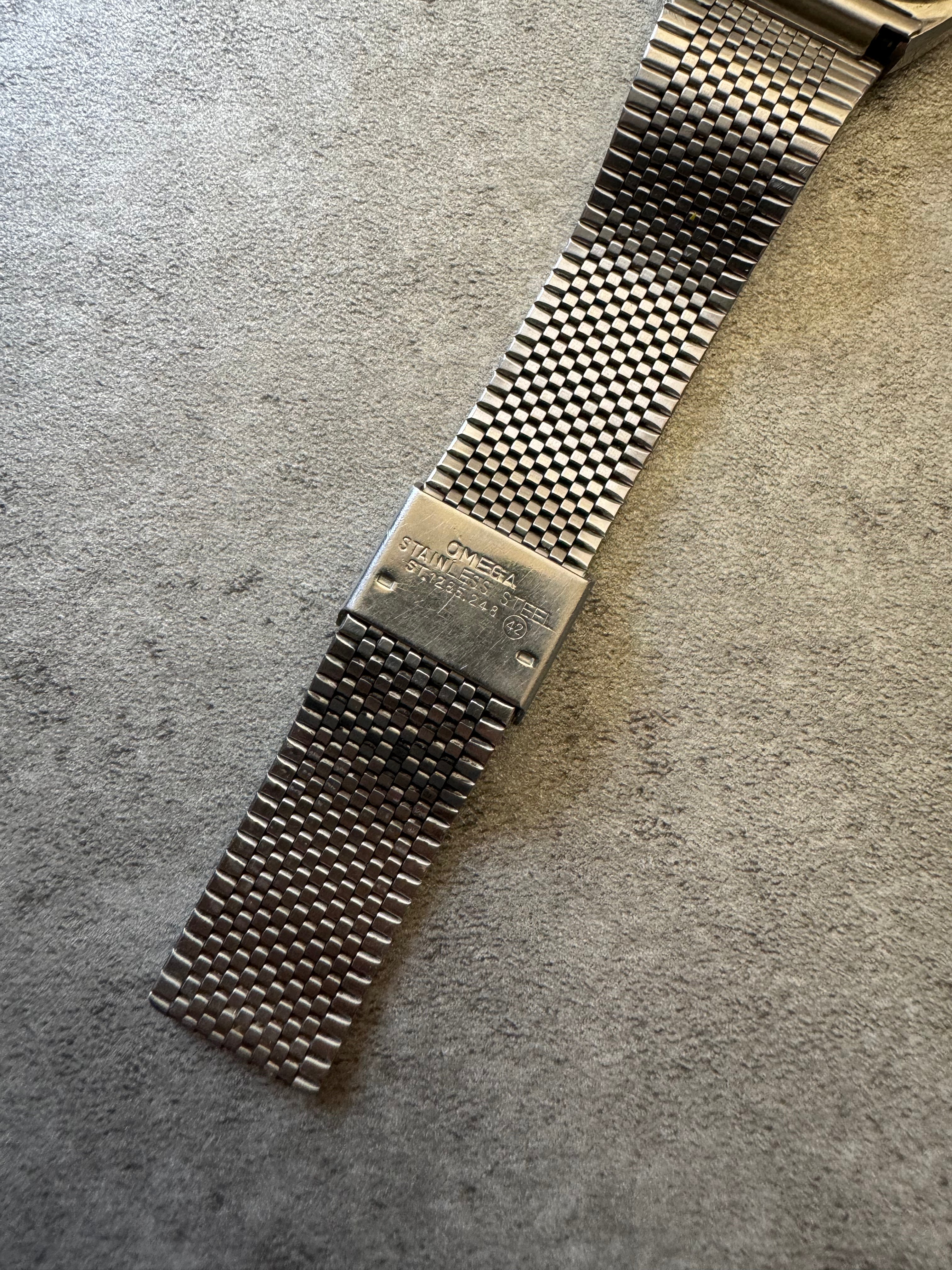 1970s Omega De Ville cal 1325 Silver Watch (OS) - 8